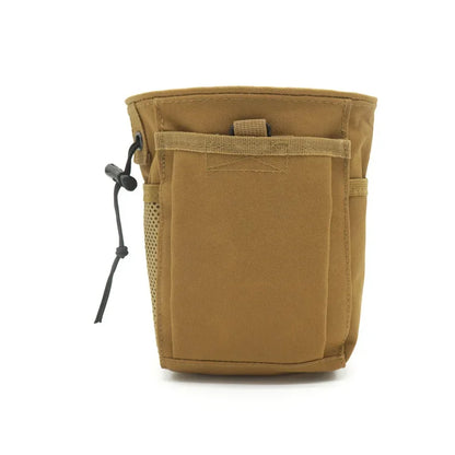 1PC Molle Drawstring Magazine Dump Pouch Adjustable Utility Belt Fanny Hip Holster Bag Outdoor Hunting Accessories