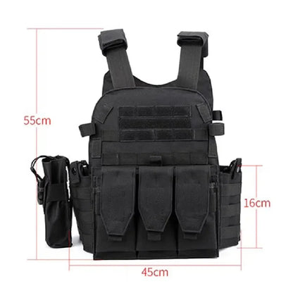 Nylon Chest Rig Vest Body Armor Hunting Carrier Outdoor Airsoft Accessories for CS Hunting