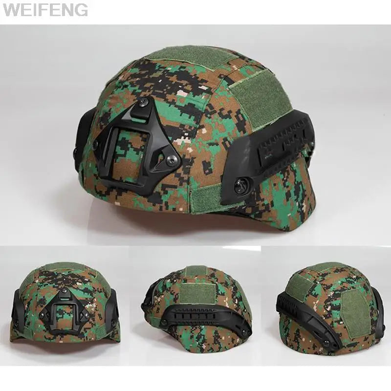 Tactical MICH2000 Helmet Cover Hunting Gear Helmet Accessories Camouflage Cloth Helmet Cover for MICH Helmet