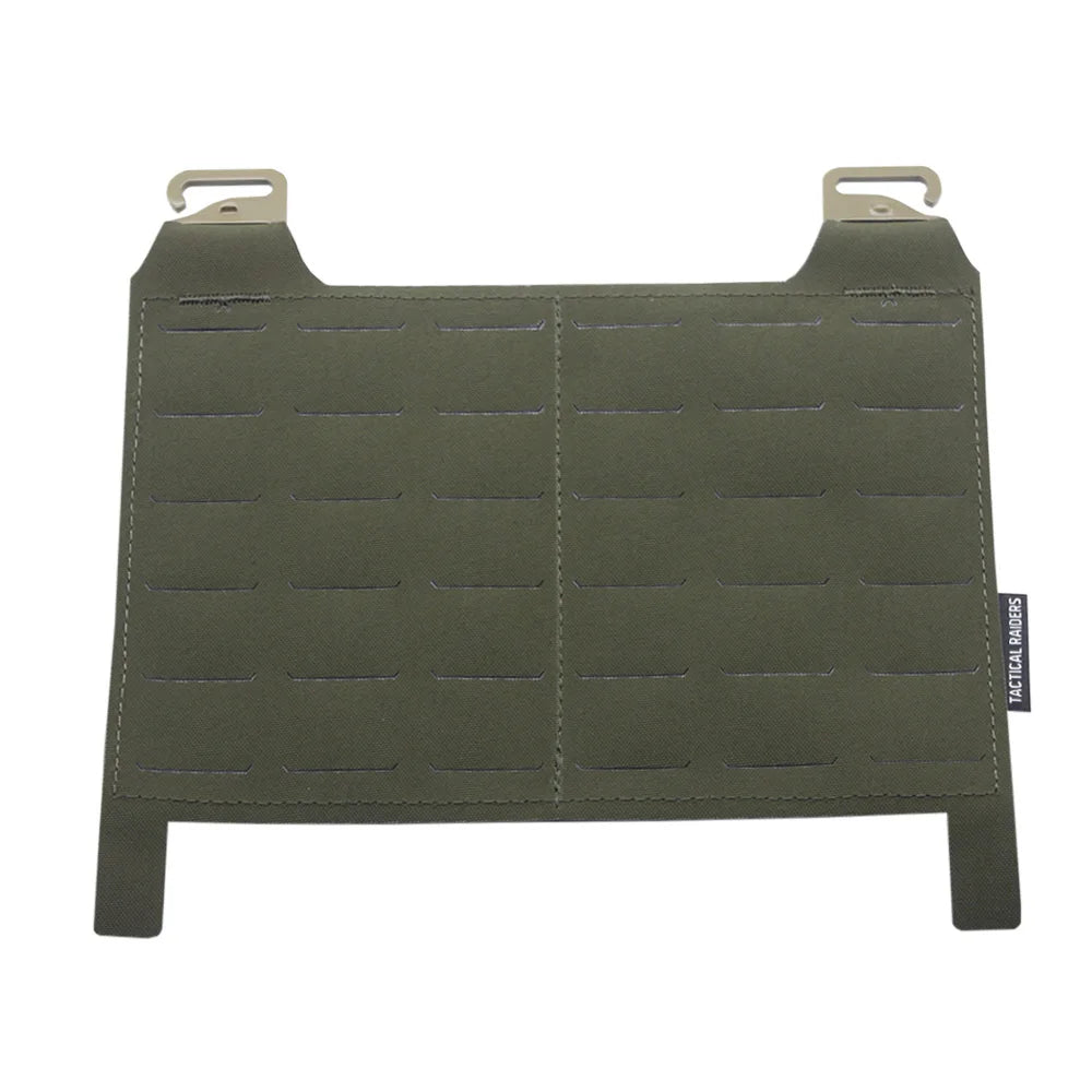 Tactical Vest MOLLE Panel Front Flap Micro Fight Chassis Hanging Panel For GP Pouch Chest Rig FCPC Vest
