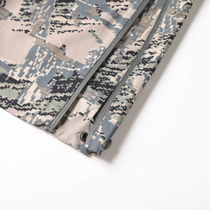 Ainfad Men's Camouflage Outdoor Hunting Fishing Pants Windproof Rainproof Dew Point Rain Pants for Men
