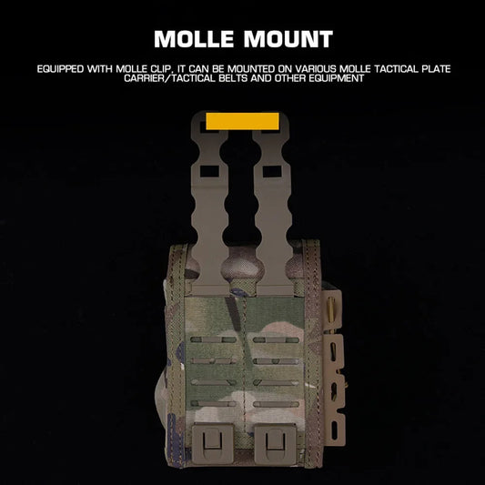 Molle Pouch Separate Liner Outdoor Sports Hunting Camping Survival Medical Tools Storage EdC Pouch First Aid Kits Gear