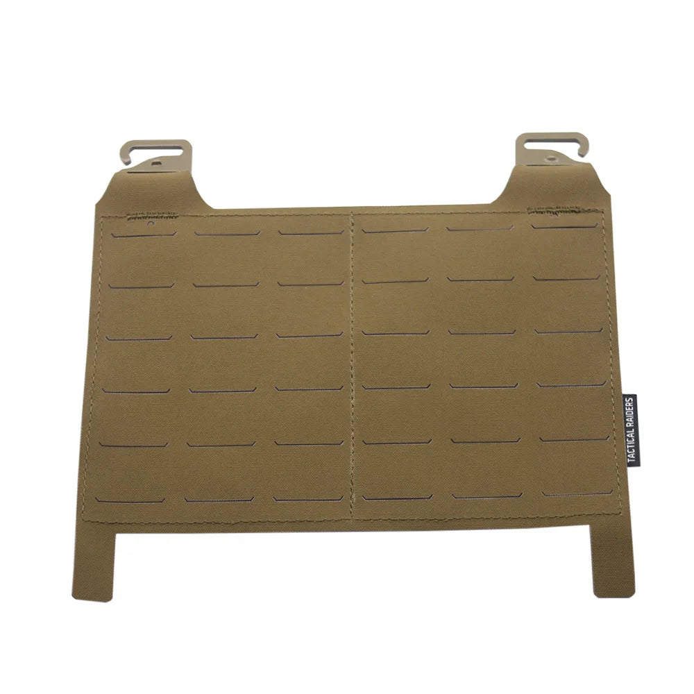 Tactical Vest MOLLE Panel Front Flap Micro Fight Chassis Hanging Panel For GP Pouch Chest Rig FCPC Vest