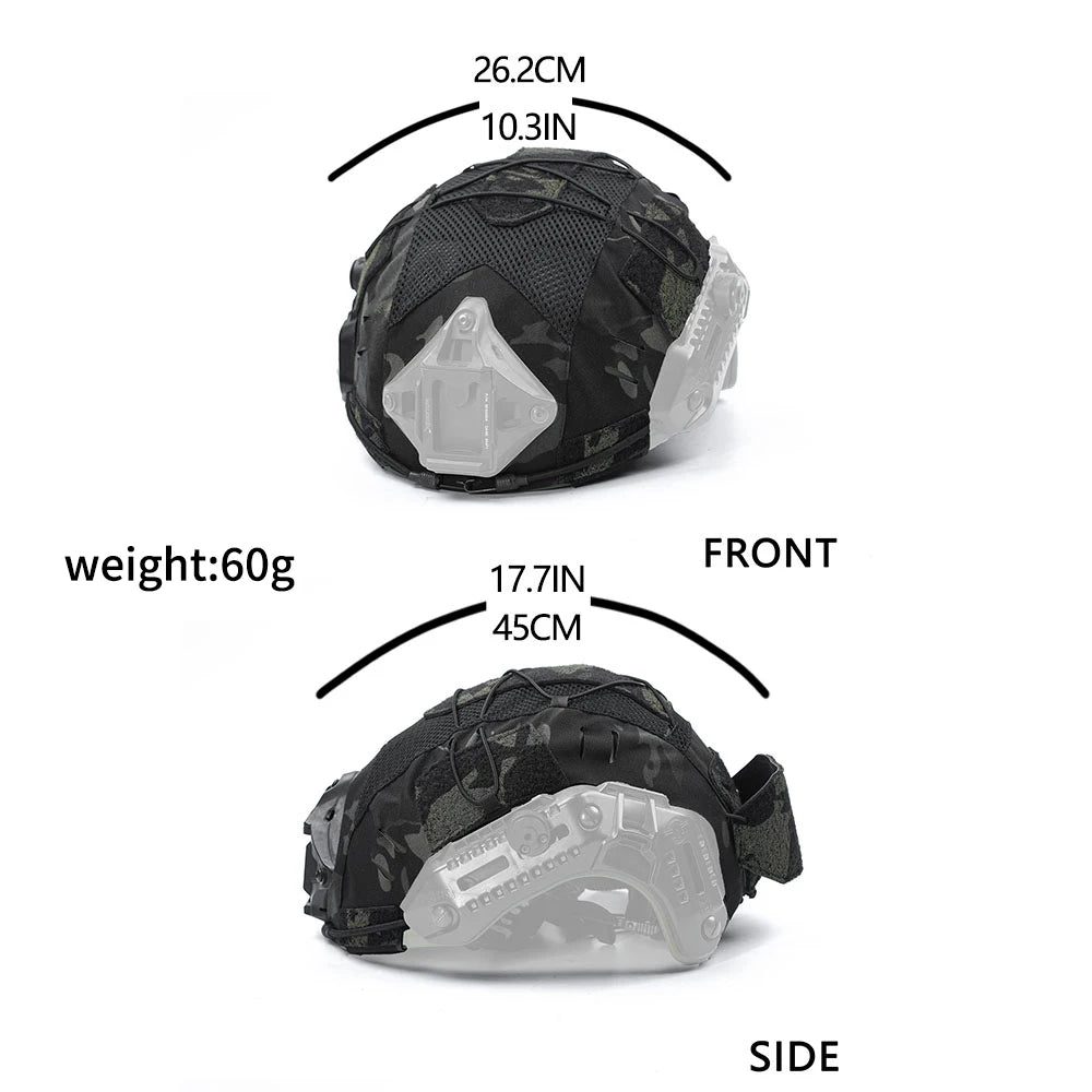 Dmgear Mtek Helmet Cover Mesh Tactical Helmet Protective Gear Hunting Equipment Airsoft Hunt Accessory Outdoor WarGame Sports
