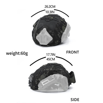 Dmgear Mtek Helmet Cover Mesh Tactical Helmet Protective Gear Hunting Equipment Airsoft Hunt Accessory Outdoor WarGame Sports
