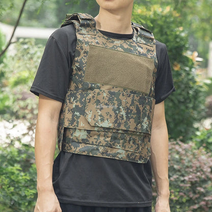 Tactical Vest Outdoor Adjustable Airsoft Paintball Vest Combat Training Protective Costume Molle Clothing for Men Women