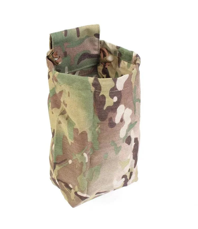 Pew Tactical Mini Dump Pouch Foldable Airsoft ROLL-UP MOLLE Recycling Bag