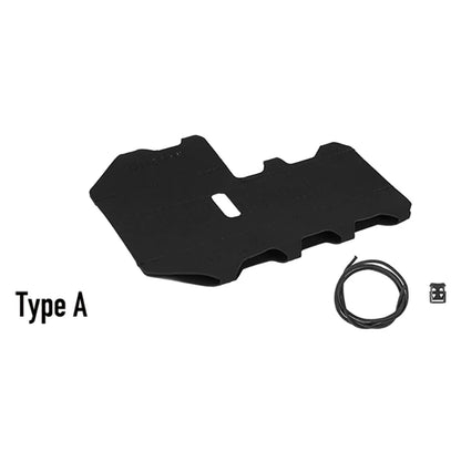 DMGear Tactical Gun Rail Cover Rail Wrap Heavy Heat Shield Gear Wrap Hand Protective Fit Quad/ One Rails 500D Nylon