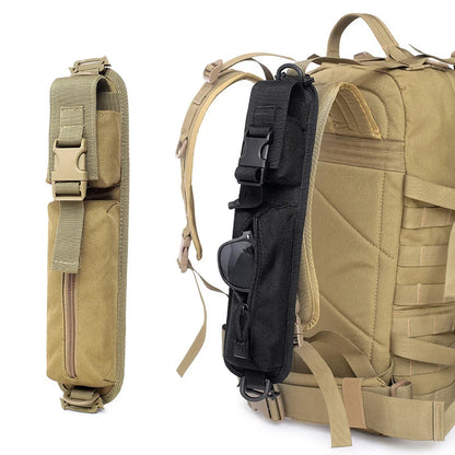 Tactical Backpack Shoulder Strap Sundries Flashlight Pouch Molle Key Pouch Outdoor Camping Hunting Accessories Pack EDC Tool Bag