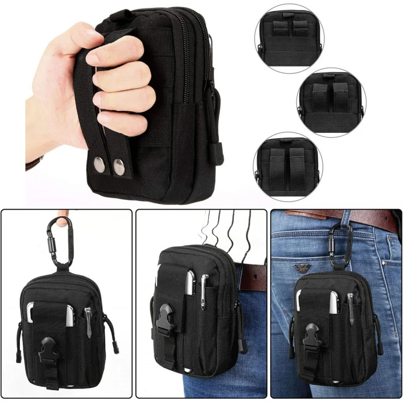 Outdoor Cycling Waist Bag Camouflage Military Tactical Multi-Functional Waist Bag Accessories Bag