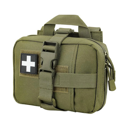 Tactical EMT Pouch, Upgrade Tear-Away First Aid Kit Tactical Small Belt First Aid Pouch Molle Medical Pouches for Travel,Outdoor