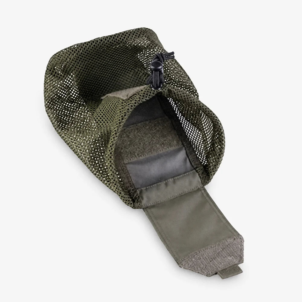 Tactical Foldable Mesh Pouch Dump Bag Waist Mount Drawstring MOLLE Mini Carrier EDC Outdoor Sports Camping Hunting Bags