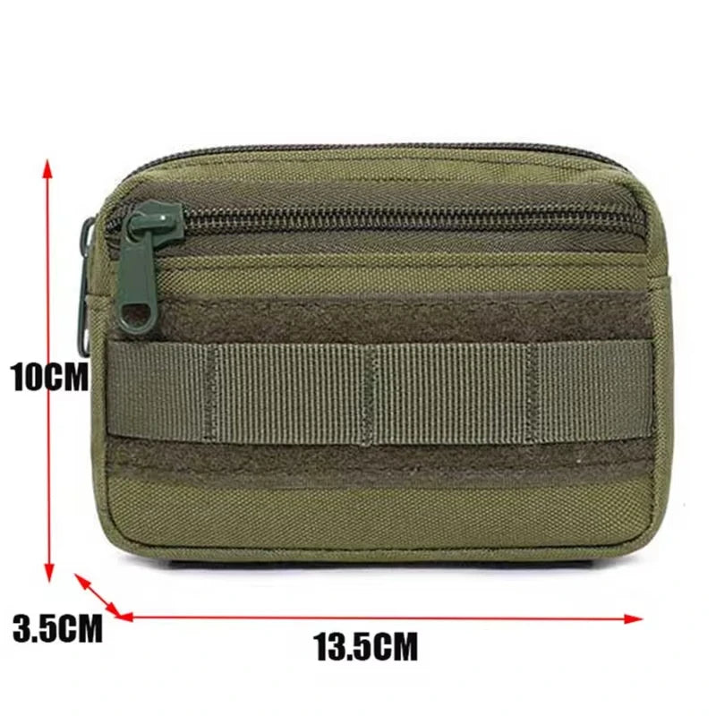 Tactical Outdoor Sports Tactical Waist Pack, MOLLE Accessory Functional Pouch, Waist-Mounted Bag, Laser Medical Bag, EDC Tool