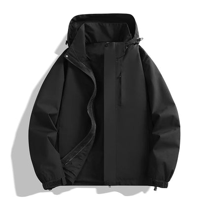 CHRLCK Unisex Hiking 3IN1 Jacket Waterproof Camping Trekking Fishing Oilproof Jackets Outdoor Sport Windbreaker Autumn Winter