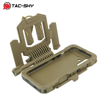 TAC-SKY Tactical Vest Phone Case with Mount for iPhone 14 Series & iPhone 15 Series Phones（for iPhone 14 15/ Plus/Pro/ Pro Max）