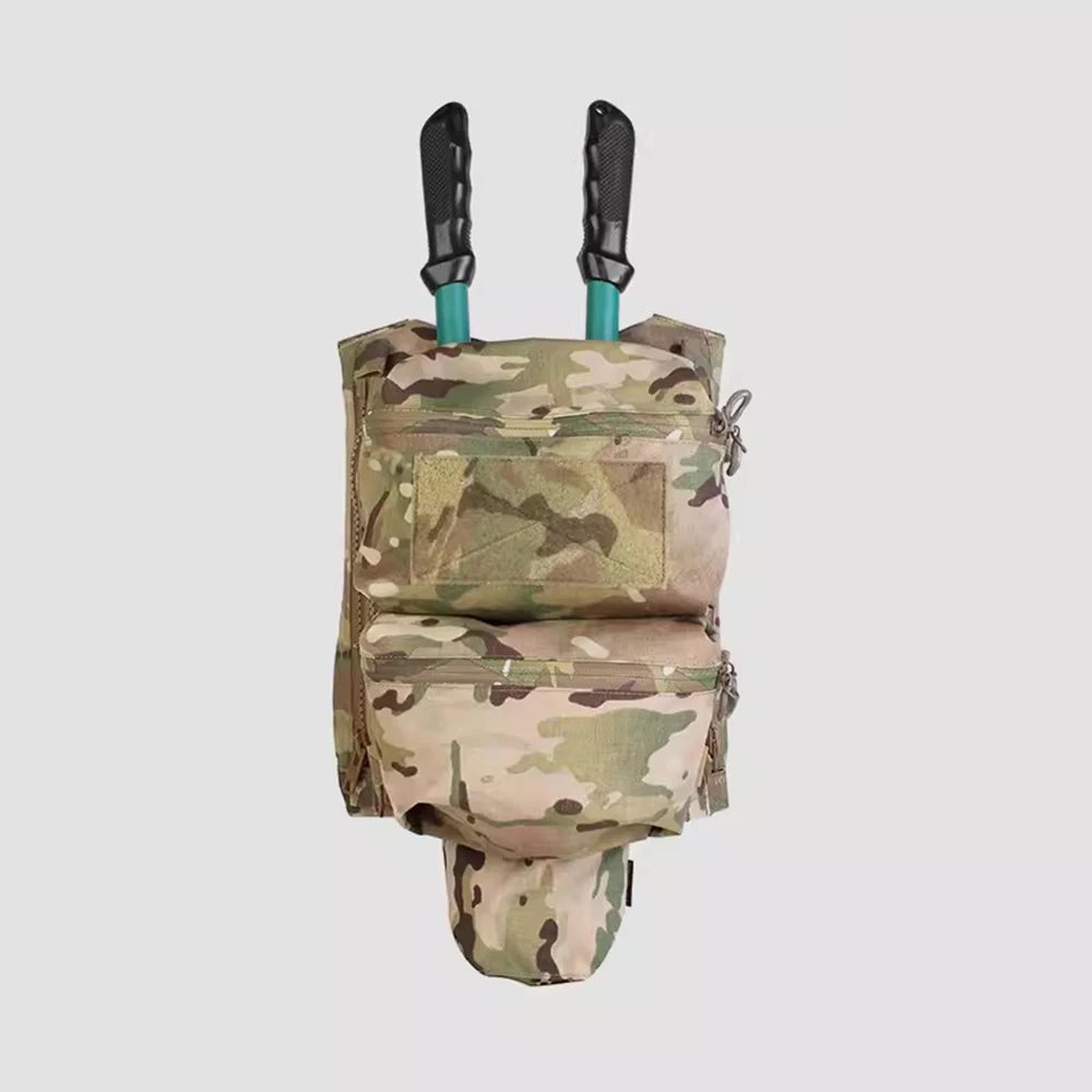 FCPC V5 Vest Special Back Panel Expansion Zipper Patch UA86