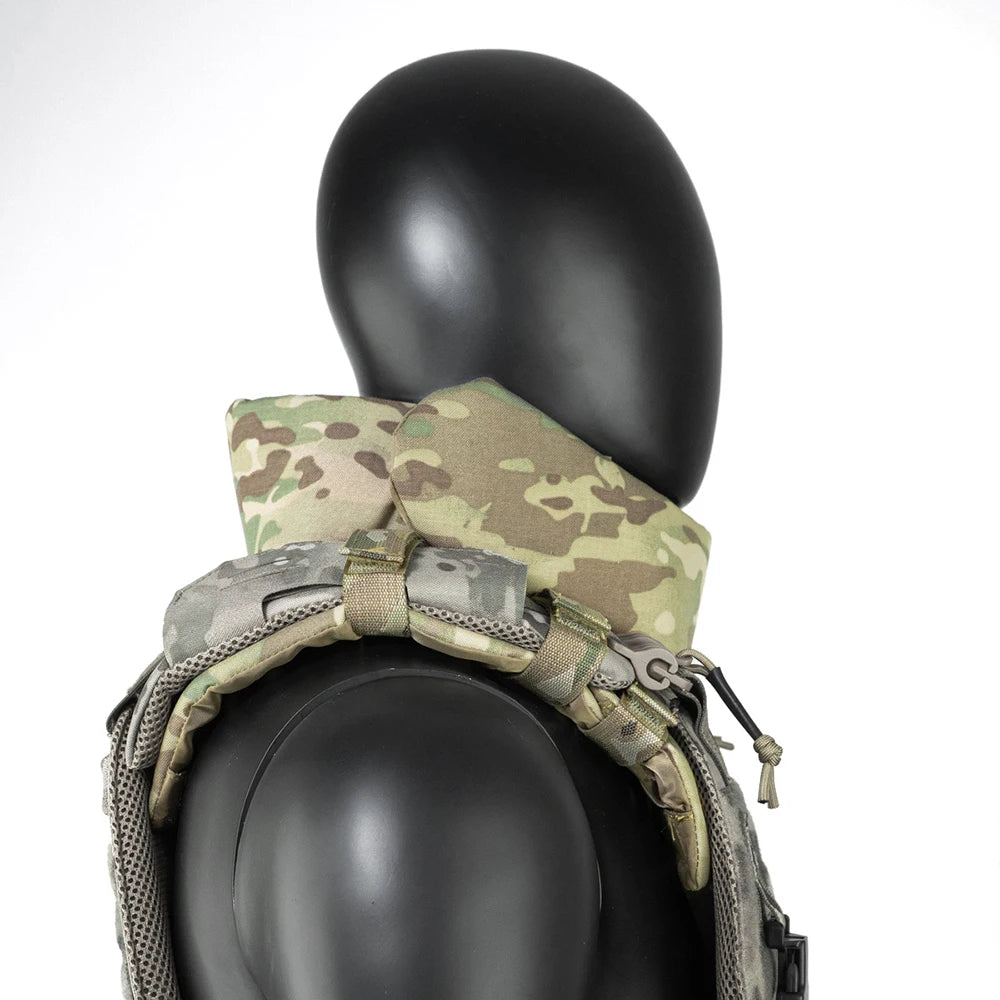 TCmaoyi Large-Area Protection Adjustable Tactical Neck Guard Neck Protector Tactical Vest Expansion Kit
