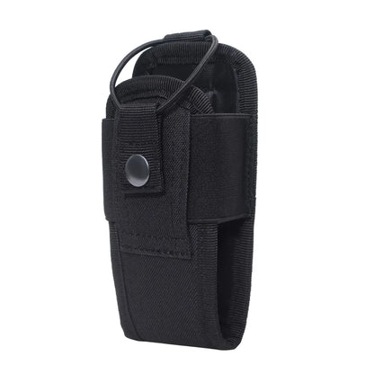 1000D Molle Radio Walkie Talkie Pouch Waist Bag Holder Pocket Portable Interphone Holster Carry Bag for Hunting Camping