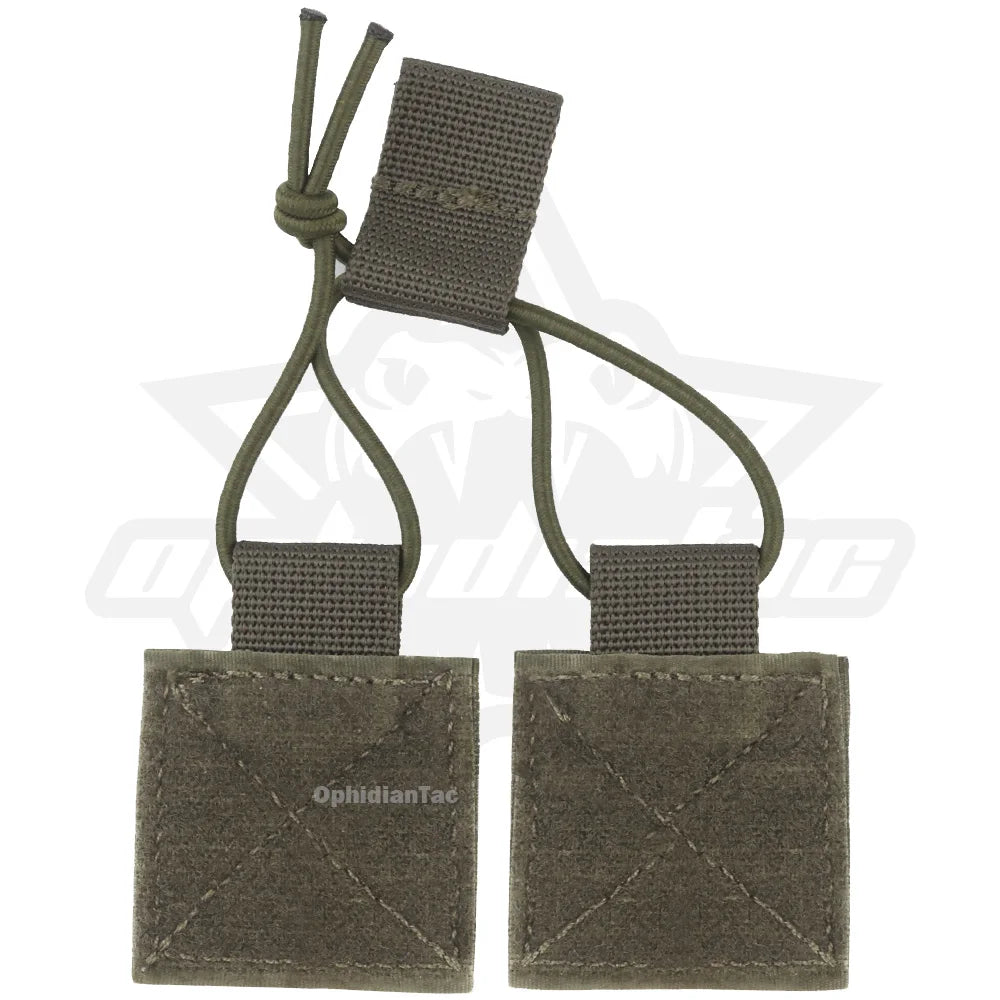 PHIDIAN Radio Fastener Chest Gear Hook and Loop Radio Hold Elastic Fastener Buckle Vest Accessory Elastic Strap