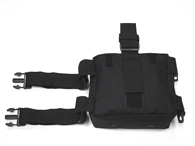 Hunting Thigh Molle Pack Nylon Tactical Drop Leg Bag Camping Cycling  Hunting CS Hanging Tactical Tool Bag High Capacity