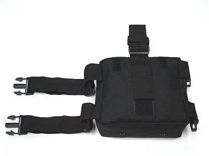 Hunting Thigh Molle Pack Nylon Tactical Drop Leg Bag Camping Cycling  Hunting CS Hanging Tactical Tool Bag High Capacity