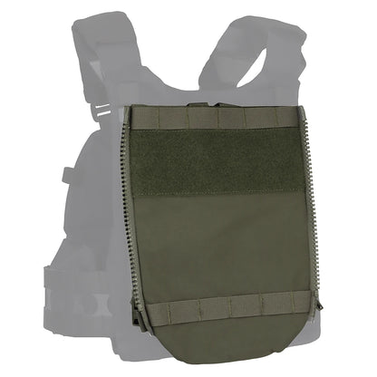 Tactical V5 FCPC Back Panel Water Bag with Side Zipper Airsoft Plate Carrier MOLLE Adapter Hunting Airsoft Gear