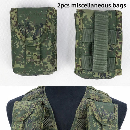 Tactical Air Soft Russian Third Generation 6sh117 Tactical Tank Top EMR Ribbon Russian Little Green Man Equipment Accessories