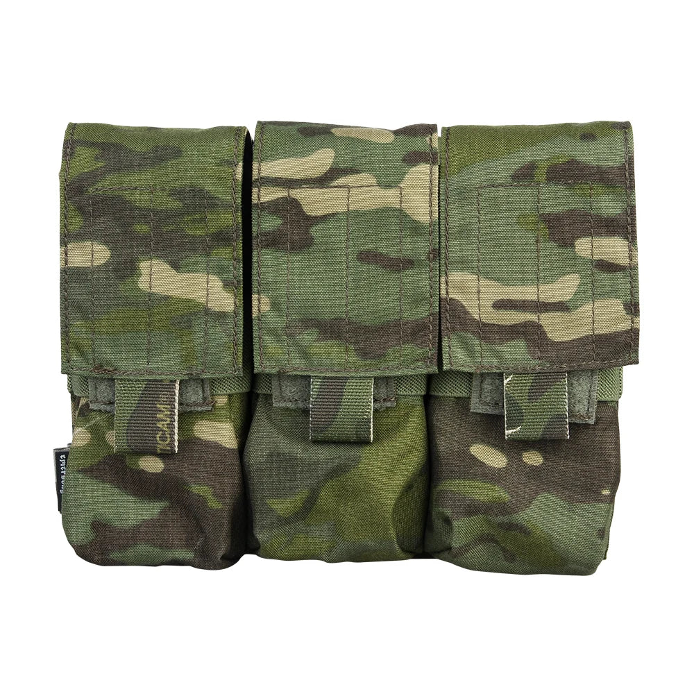 Emersongear For LBT Style Triple Magazine Pouch MOLLE Combat Mag Bag Outdoor Holder Airsoft Hunting Trekking Nylon