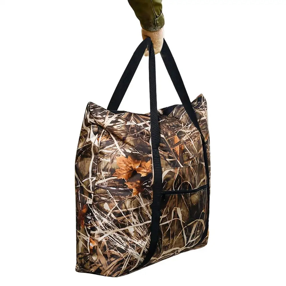 Hunting Tote Waterproof Scent Proof Lock Game Meat Tote 600D Oxford Cloth Hunting Game Bag With Handles For Men Outdoor Field