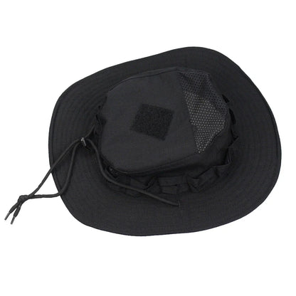 Camo Outdoor Enthusiasts Square Pocket Bonnie Cap Outdoor Bucket Benny Hats Fishing Hiking Outdoor Sun Caps
