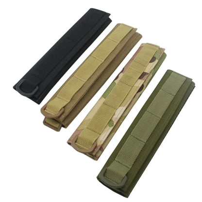 Tactical Modular Headset Cover Molle Headband Military Earphone Microphone Protection Case Hunting Earmuff Headphone Stand Strap