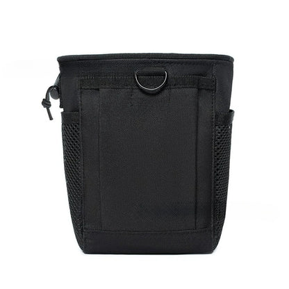 Outdoor Molle Drawstring Magazine Dump Pouch Adjustable Utility Belt Fanny Hip Holster Bag Outdoor Ammo Storage Pack Ammo Bag