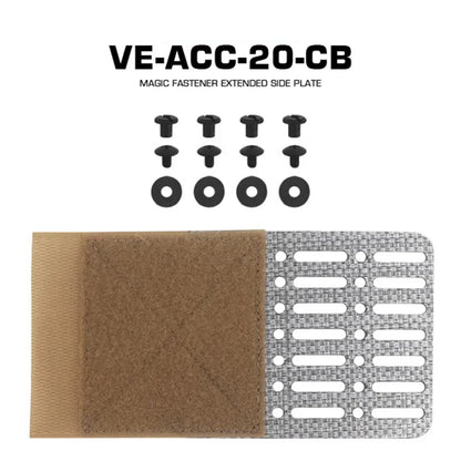 Tactical Raiders Plate Carrier Side Wings Universal Molle Chest Hanging Extended Side Plate Vest Compatible Accessories