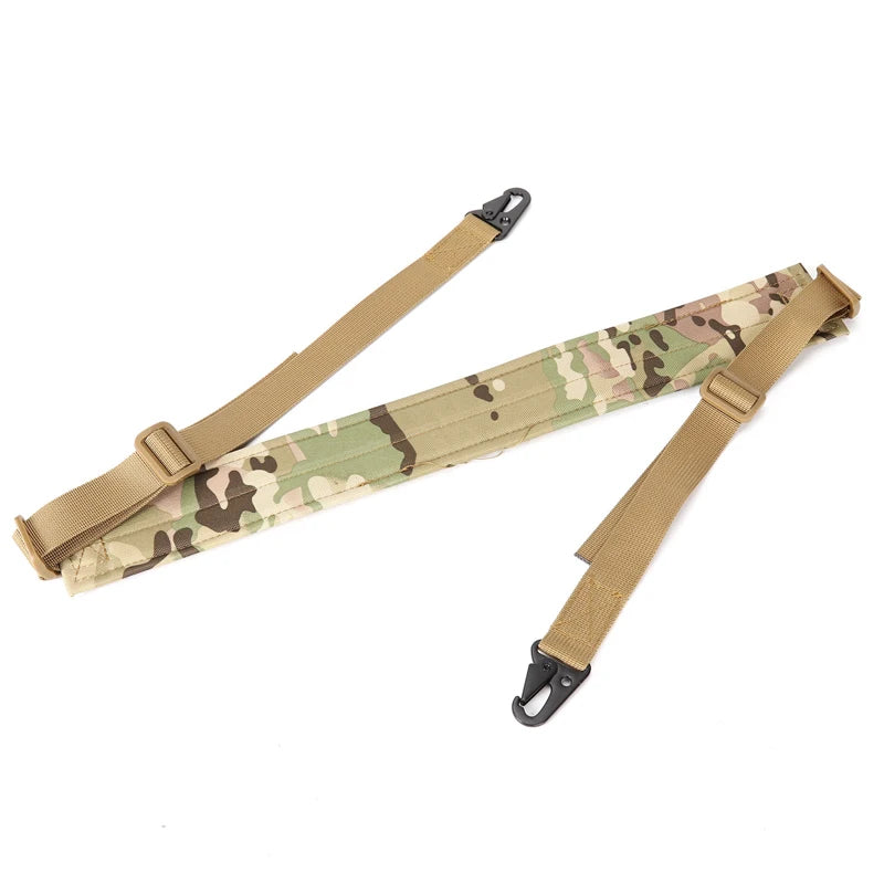 Tactical Rifle Strap 2 Point Sling Shotgun Belt Quick Adjustable Gun Sling Padded Shooting Shoulder Straps Hunting Accessories