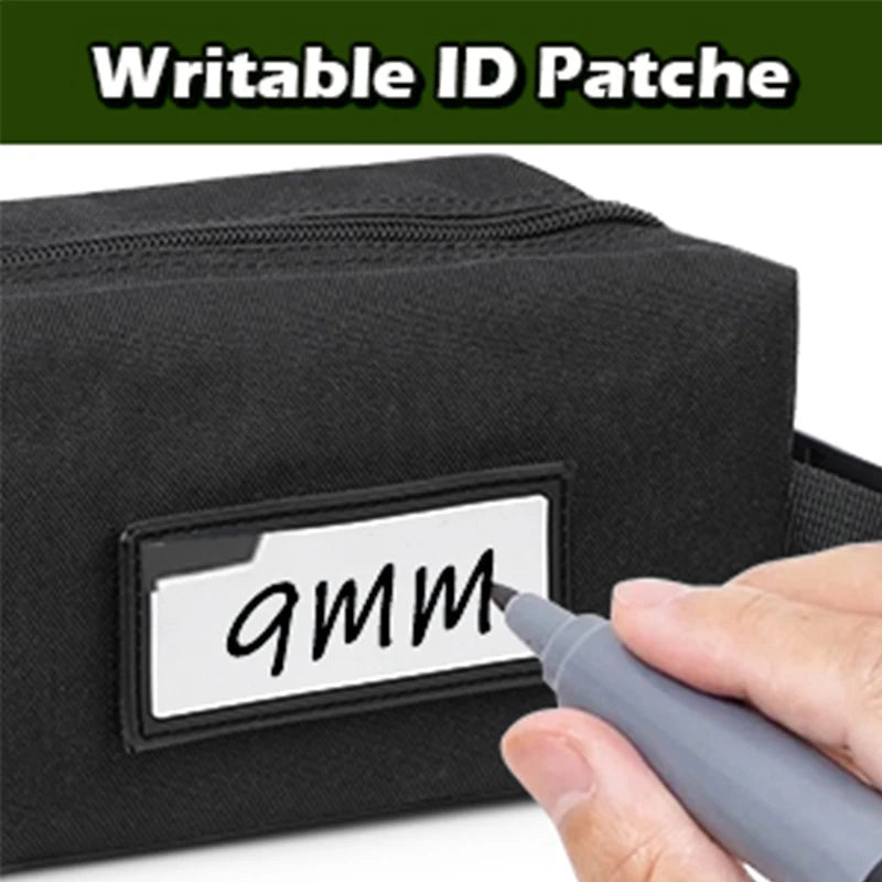 1/2Pcs Cartridge Pouch Ammo Bag 1000D Bullet Carrying Pouch Ammunition Storage Case EDC Tool Bag Multi-Function Handbag