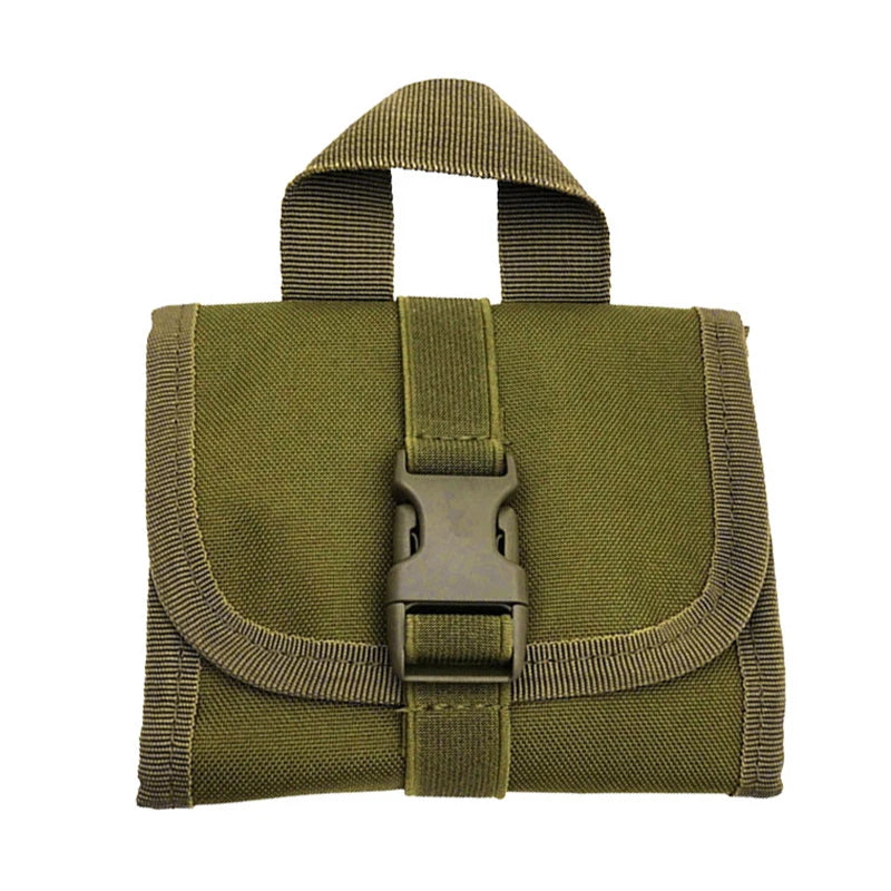 Outdoor Hunting Accessories 14 Round Foldable Ammunition Bag Tactical Long Gun Medicine Bag