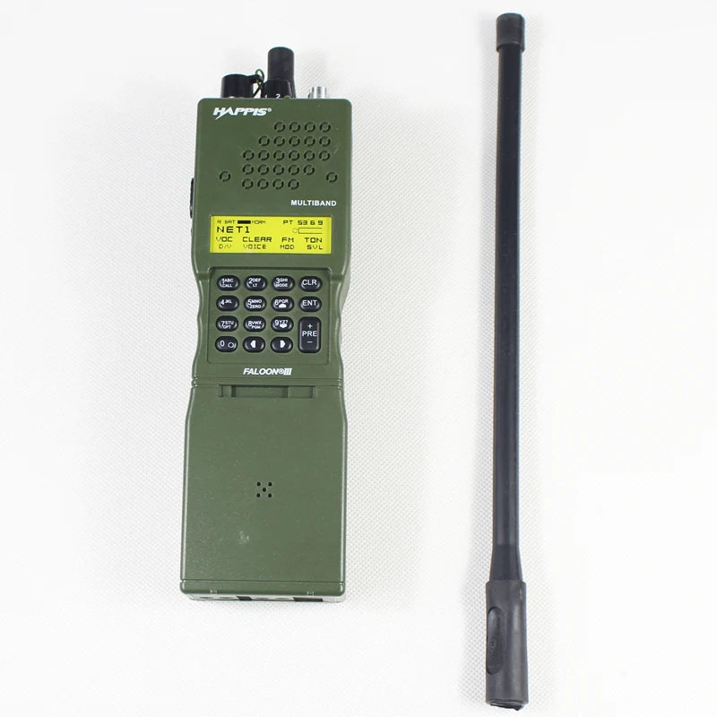 EmersonGear Tactical Military Softair Army Radio PRC-152 Dummy Radio Case1:1  Antenna Package Talkie Walkie Interphone model