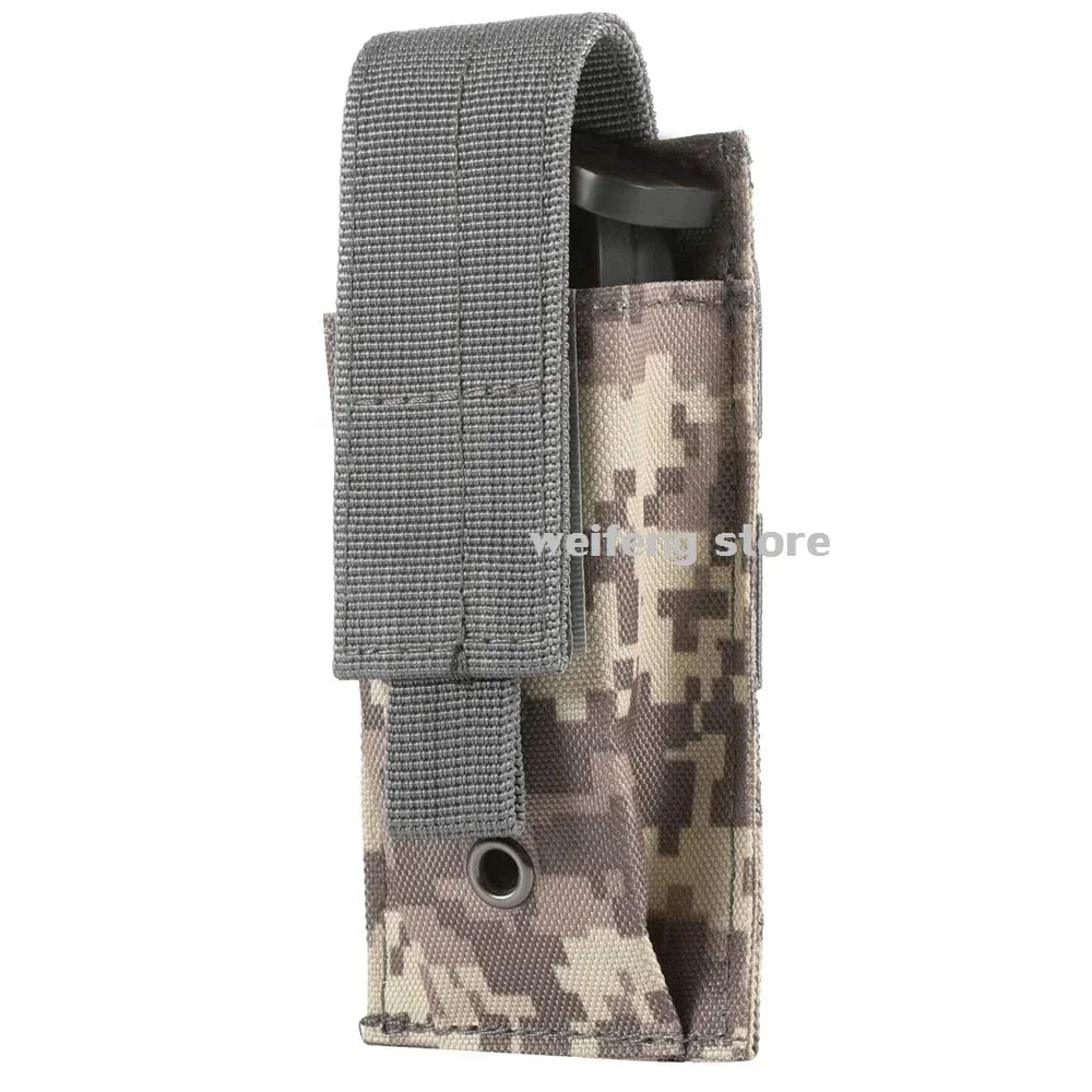 9Mm Morley Magazine, Double Pistol Mag Case, Tactical Vest Bag, Outdoor Hunting Flashlight Holder, Multi-tool Fanny Pack