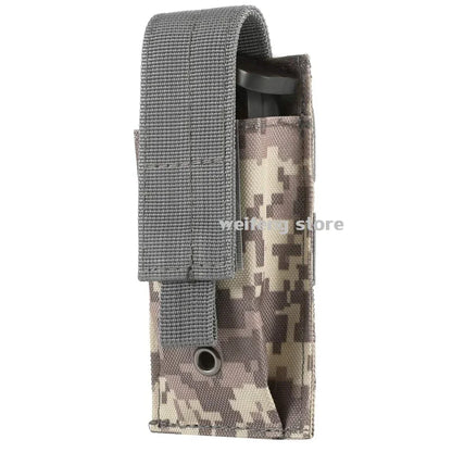 9Mm Morley Magazine, Double Pistol Mag Case, Tactical Vest Bag, Outdoor Hunting Flashlight Holder, Multi-tool Fanny Pack