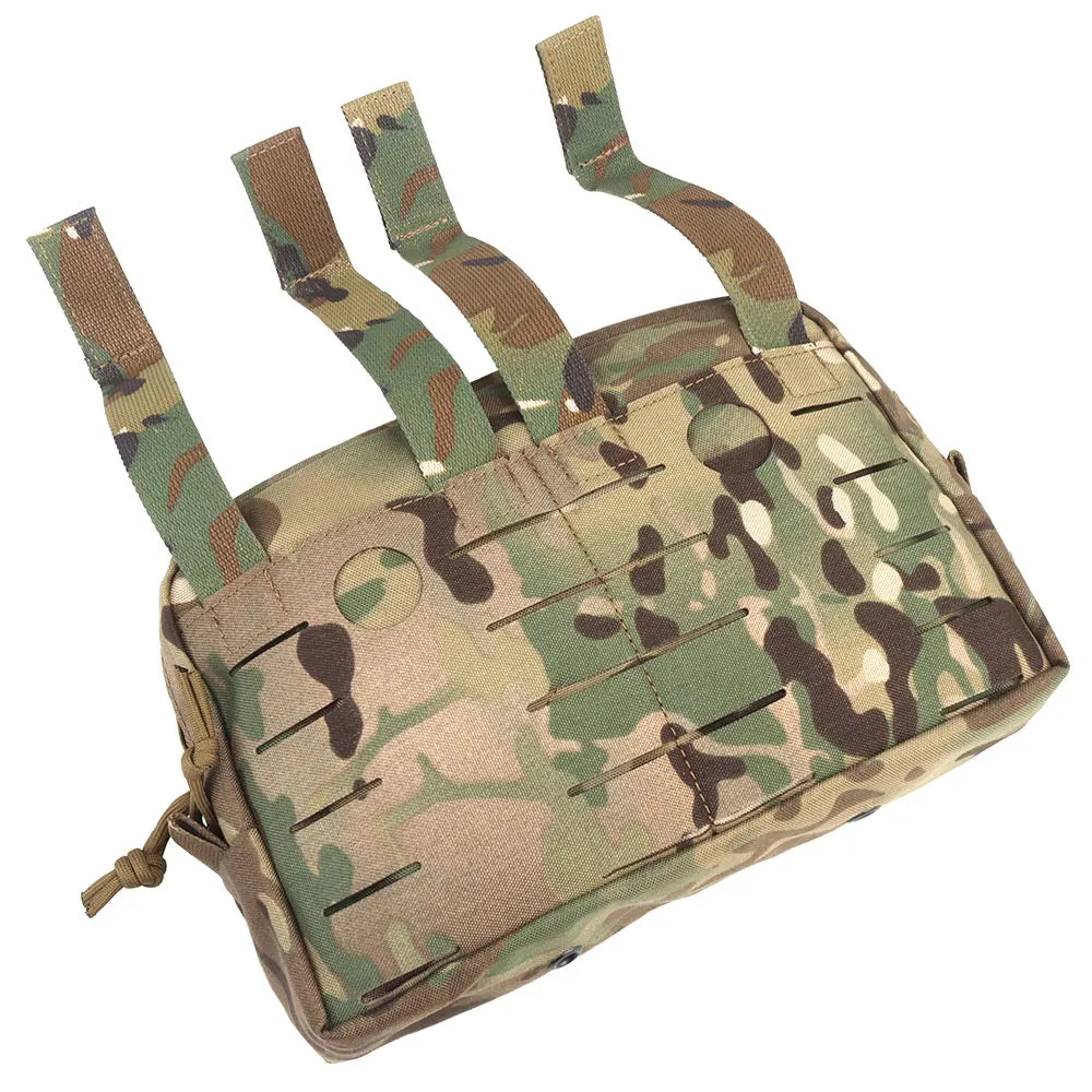 SS STYLE Tactical MOLLE CCS GP Pouch Double Zipper Utility Tools Storage Bag Hunting Vest Accessory Organizers Recycling Bag