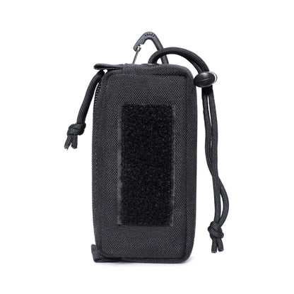 Mini Molle Pouch EDC Wallet Belt Waist Pack Bag Utility Key Purse Outdoor Hunting Hiking Camping Accessories Organizer Bags