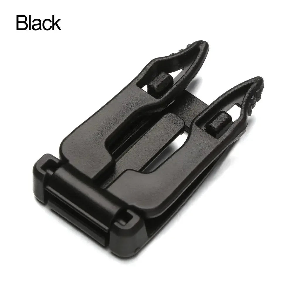 5pcs Multipurpose Camping Bag Buckle Backpack MOLLE Webbing Clip Strap Outdoor Carabiner Buckle Camping Equipment EDC Tools
