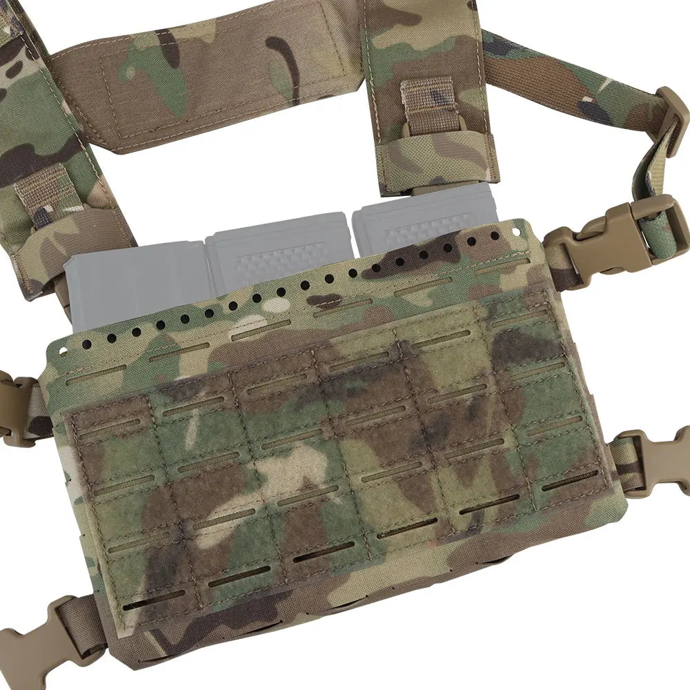 Tactical Chest Rig MK5 Micro Fight Chassis MKV Fit 5.56 M4 AR15 Mag Pouch Adjustable MOLLE Airsoft Hunting Vest Chest Rig Gear