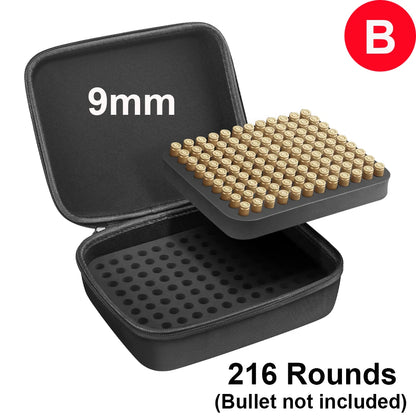 9mm .22LR .223/5.56mm Ammo Pouch Large Capacity Handbag for Ammunition Storage Box Hunting Cartridge Bag Bullet Case Organizer