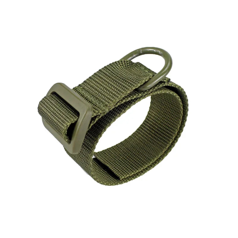 Tactical Gun Sling for Hunting - Adjustable Rifle Shoulder Strap with QD Swivel & D Ring Adapter, Nylon Sling Loop for Outdoor S