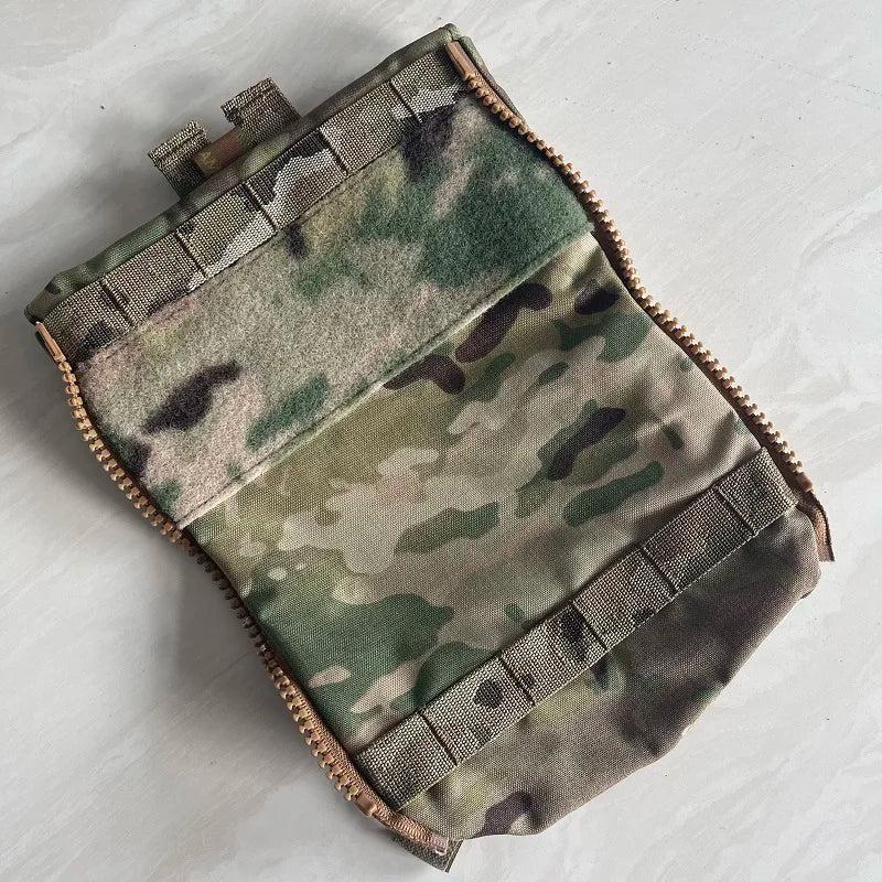 Vest Back Plate Water Bag, Outdoor Sports, FCPC V5, Zipper Bag