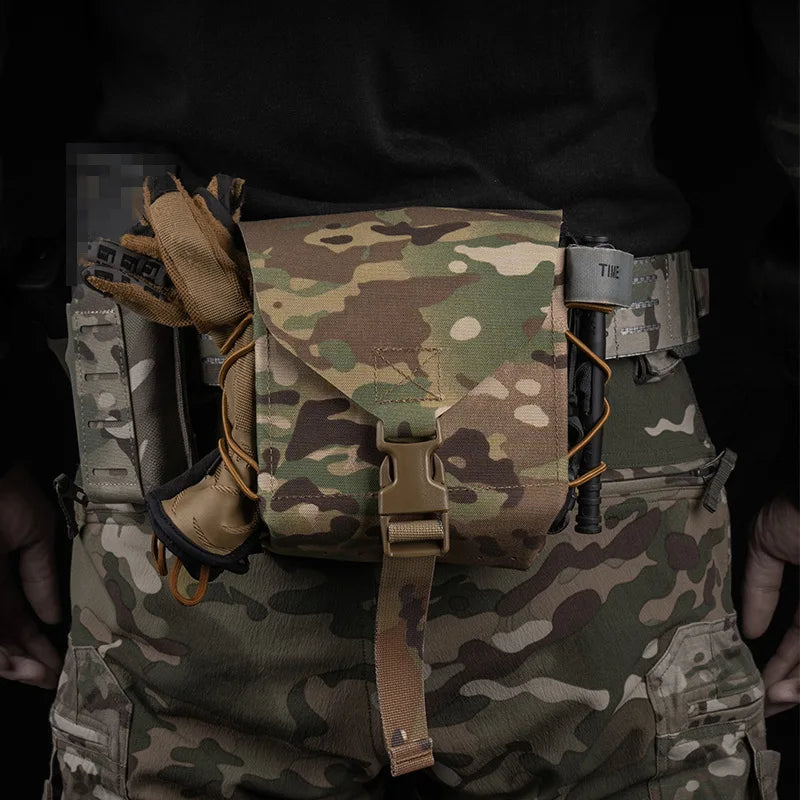 Tactical  ARC Mag PouchLarge Capacity 556/762/40MM/SAW 200RND Magazine Storage Bag Quick Access Molle Hunting Airsoft Belt Gear