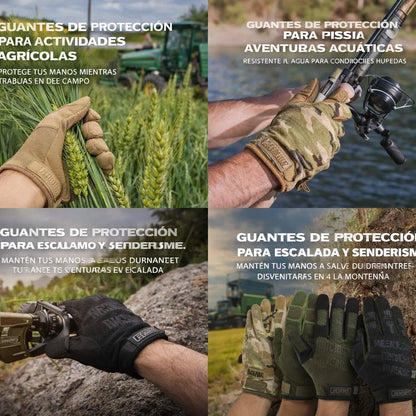 Mechanix Tactical Full-Finger Gloves: Outdoor Climbing, Protection, Touchscreen Compatible, Wear-Resistant and Anti-Slip Gloves