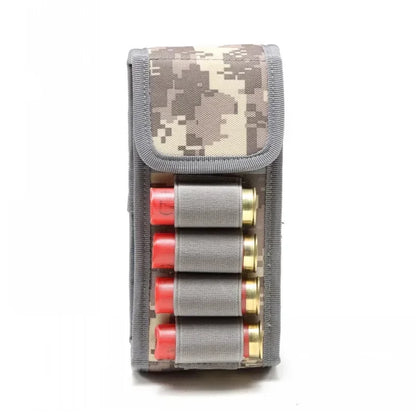 door hunting sports 16-round ammo pouch molle accessory bag EDC multi-functional camouflage waist pack tactical bag