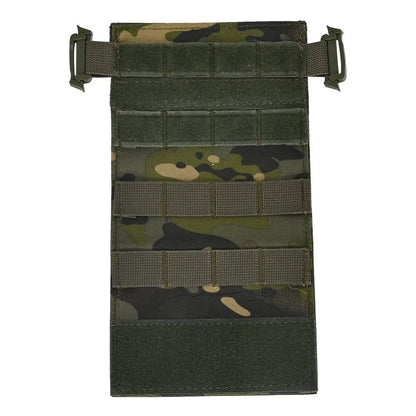 Tactical Front Panel MOLLE Vest Chest Rig Platform Modular for MK3 MK4 MFC2.0 Quick Release Plate Hunting Airsoft Accessories